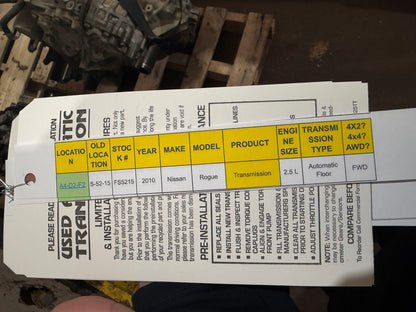 2013 Chrysler 200 Automatic FWD Transmission main image