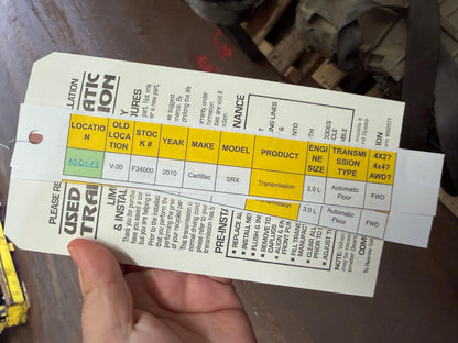 2003 Toyota Highlander Automatic FWD Transmission main image