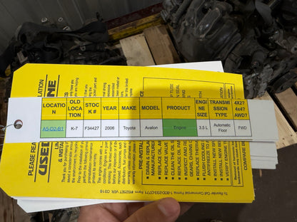 2006 Toyota Avalon 3.5 L Engine main image