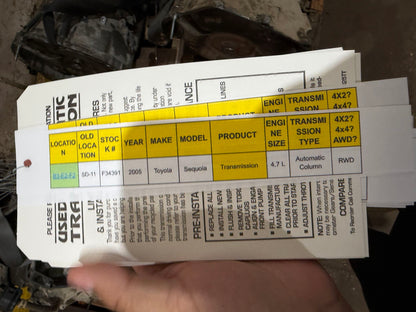 2010 Honda Odyssey Automatic FWD Transmission main image