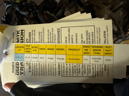 2003 Toyota Avalon Automatic FWD Transmission main image