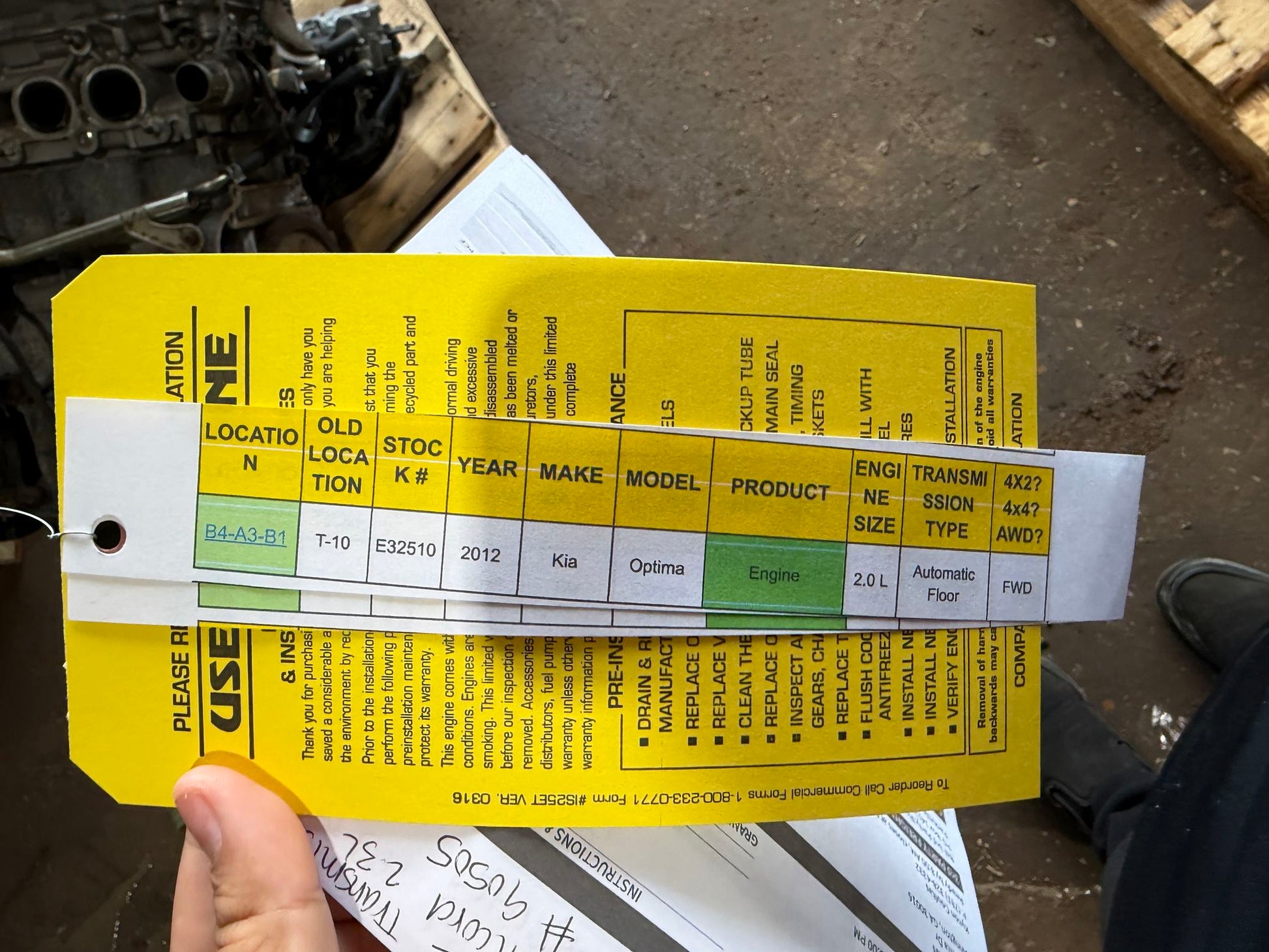 2008 Kia Sorento 3.3 L Engine main image
