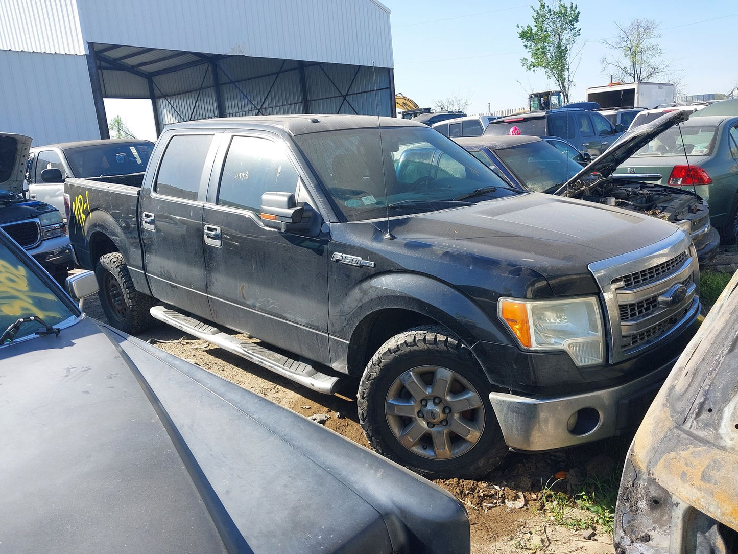 Door Shell Rear Passenger Side 2009 - 2014 Ford F-150