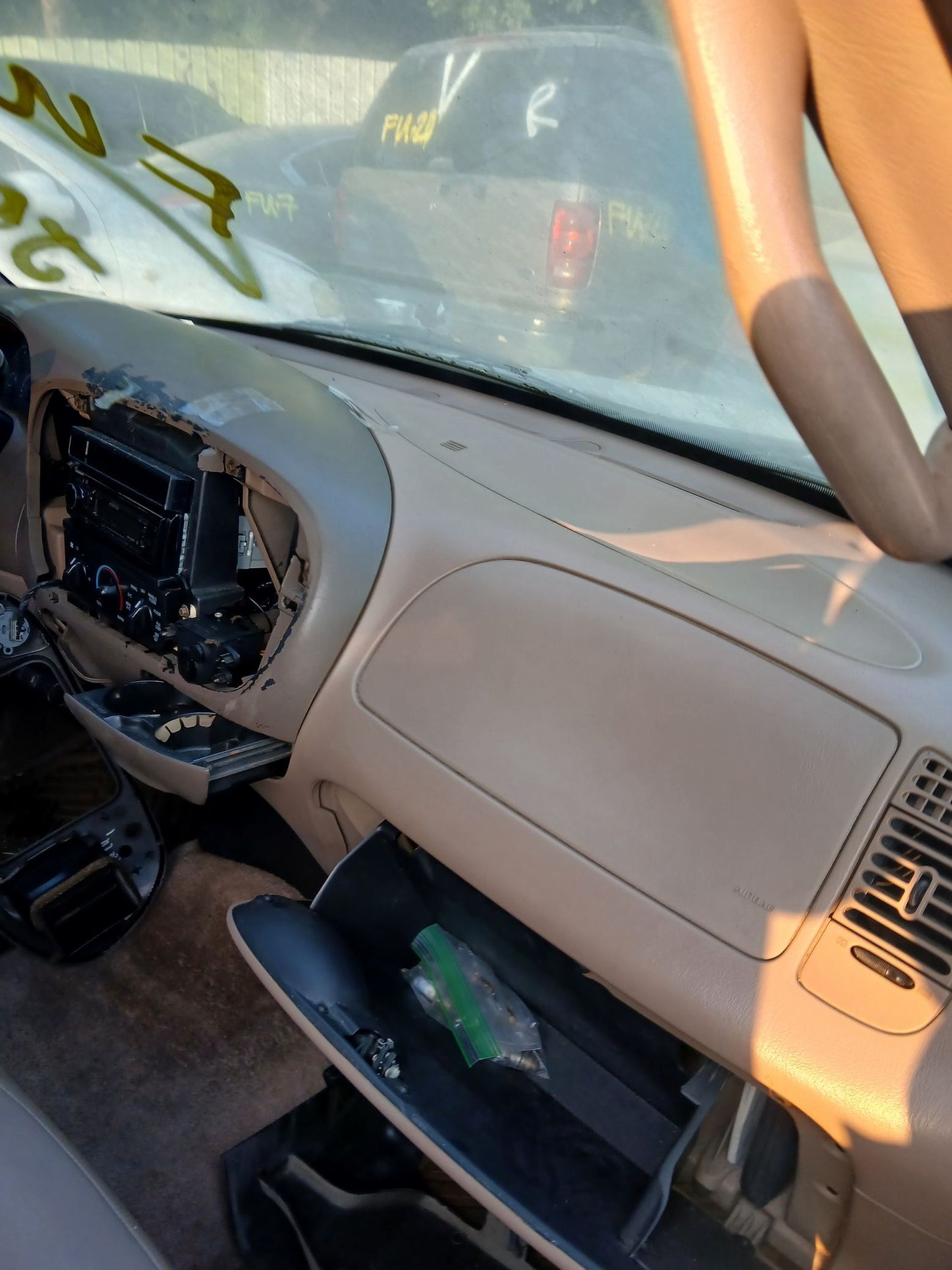 Quarter Window Glass Rear Driver Side 1997 - 2003 Ford F-150