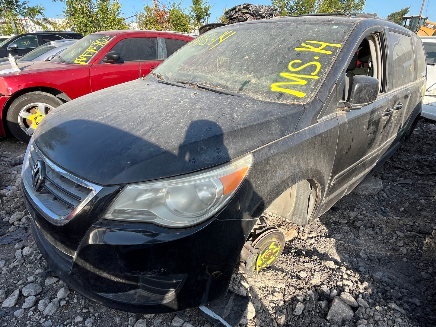 Door Shell Front Driver Side 2009 - 2013 Volkswagen Routan