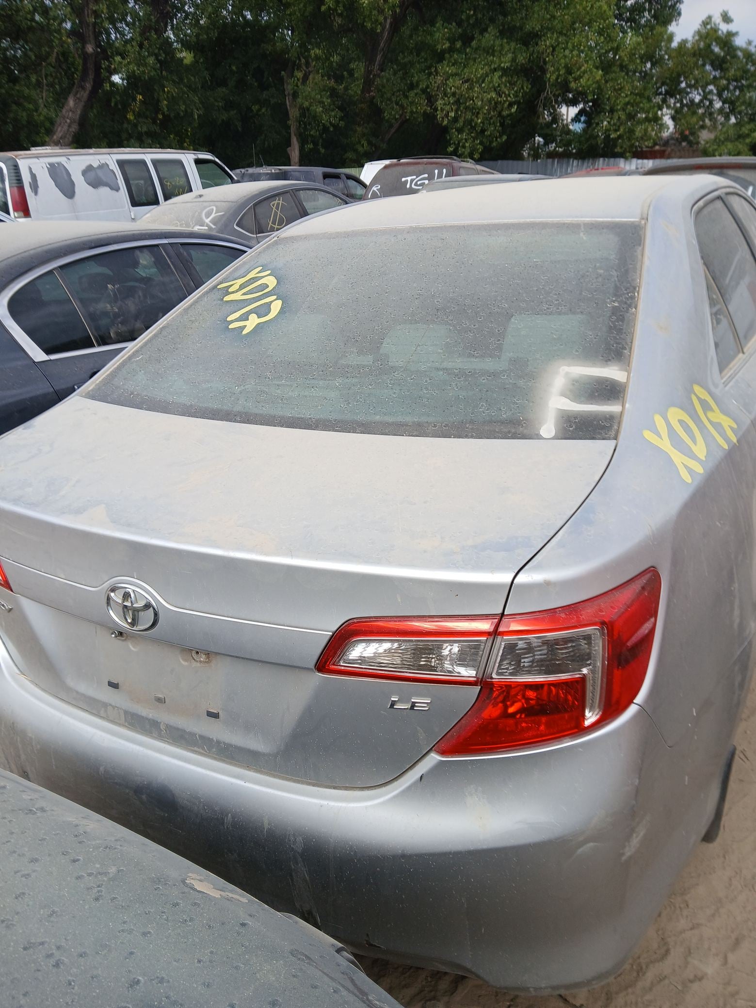 Door Trim Panel Rear Driver Side 2012 - 2017 Toyota Camry
