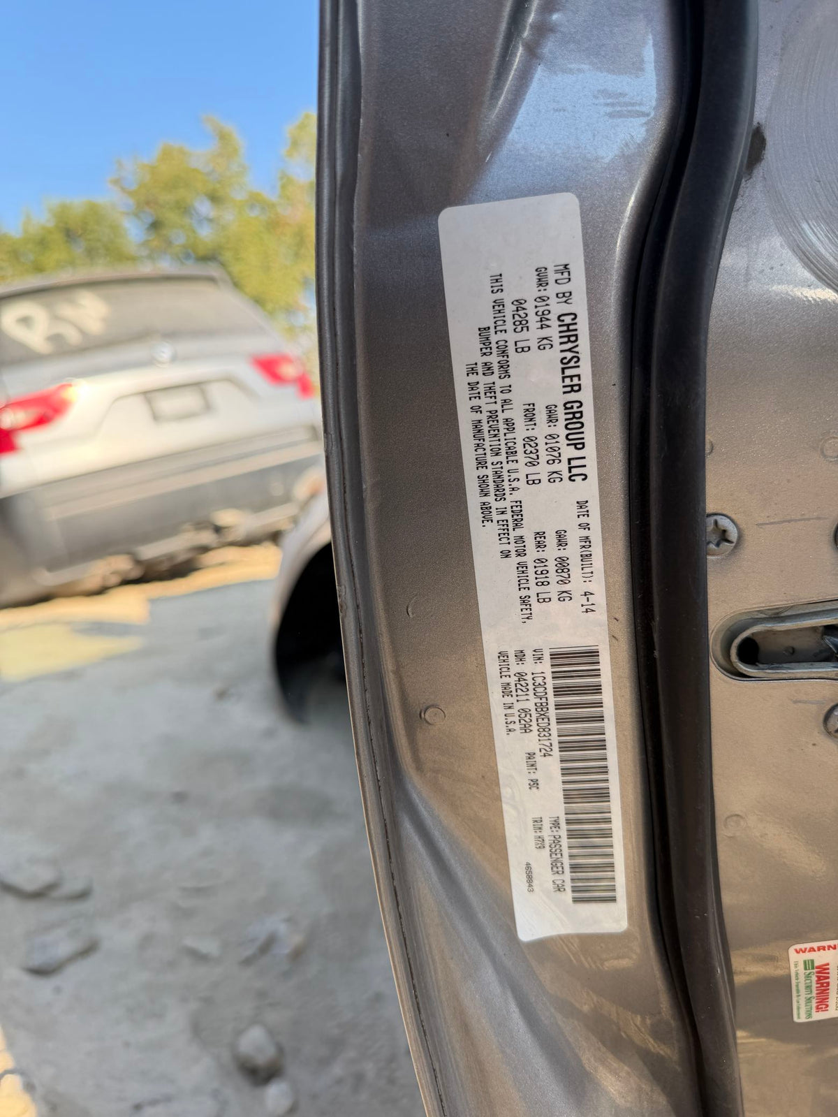 Climate Control Panel 2013 - 2016 Dodge Dart