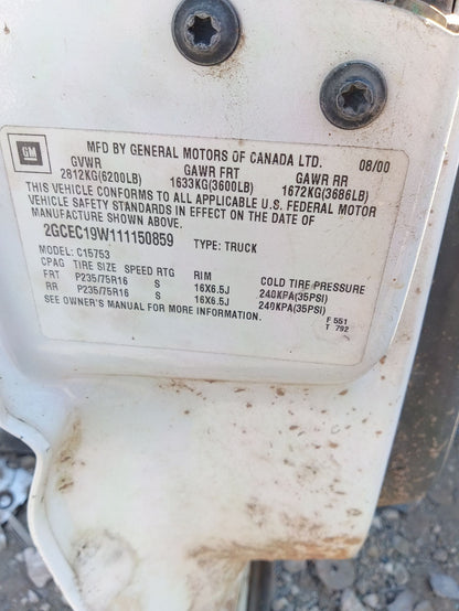 Rear Bumper Assembly 1999 - 2006 Chevrolet Silverado 1500