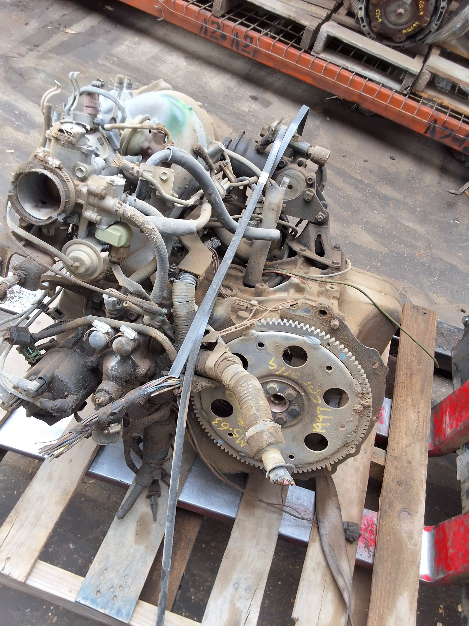 1996-1997 Toyota Corolla 1.6L Engine