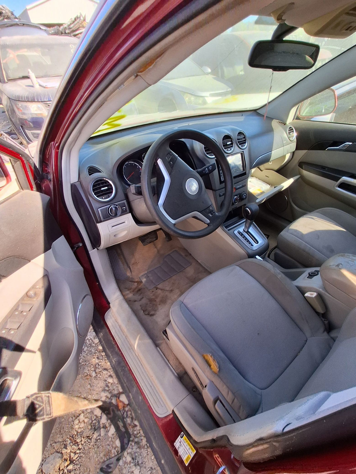 Seat Belt Rear Center 2008 - 2010 Saturn Vue