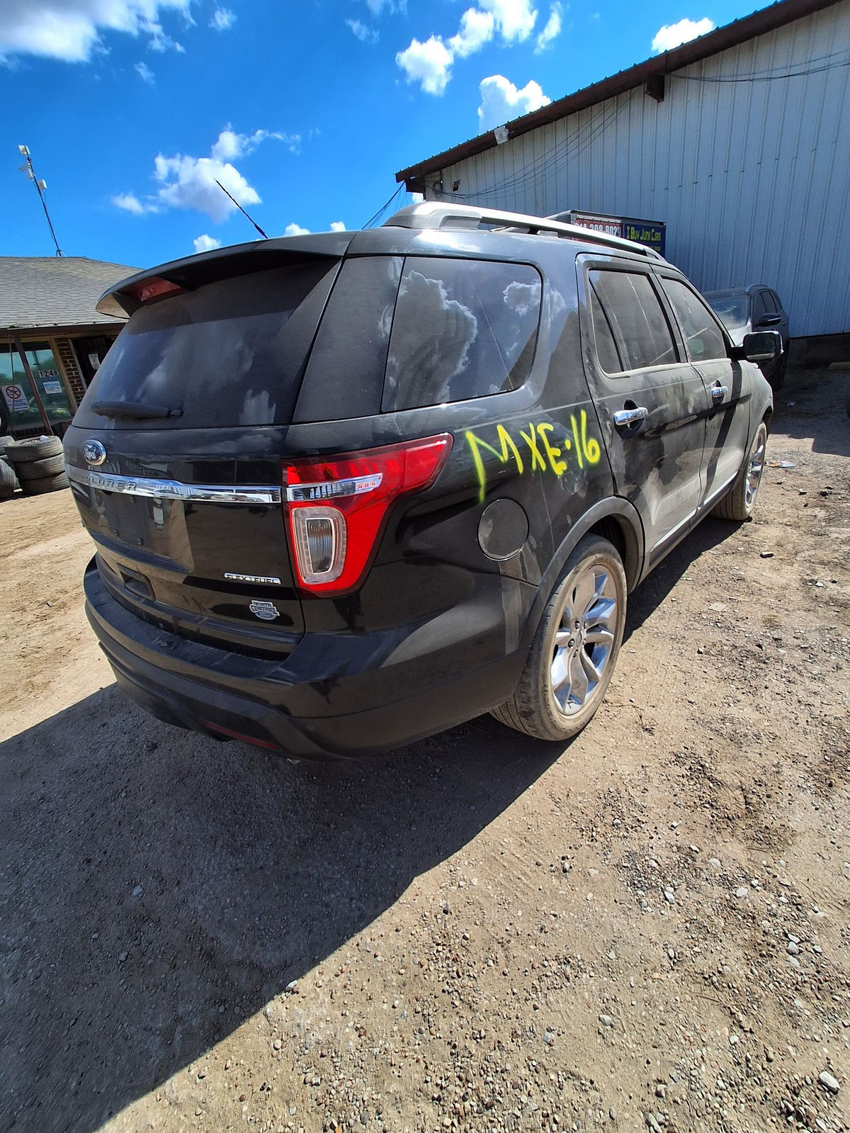 Door Window Glass Rear Passenger Side 2011 - 2019 Ford Explorer