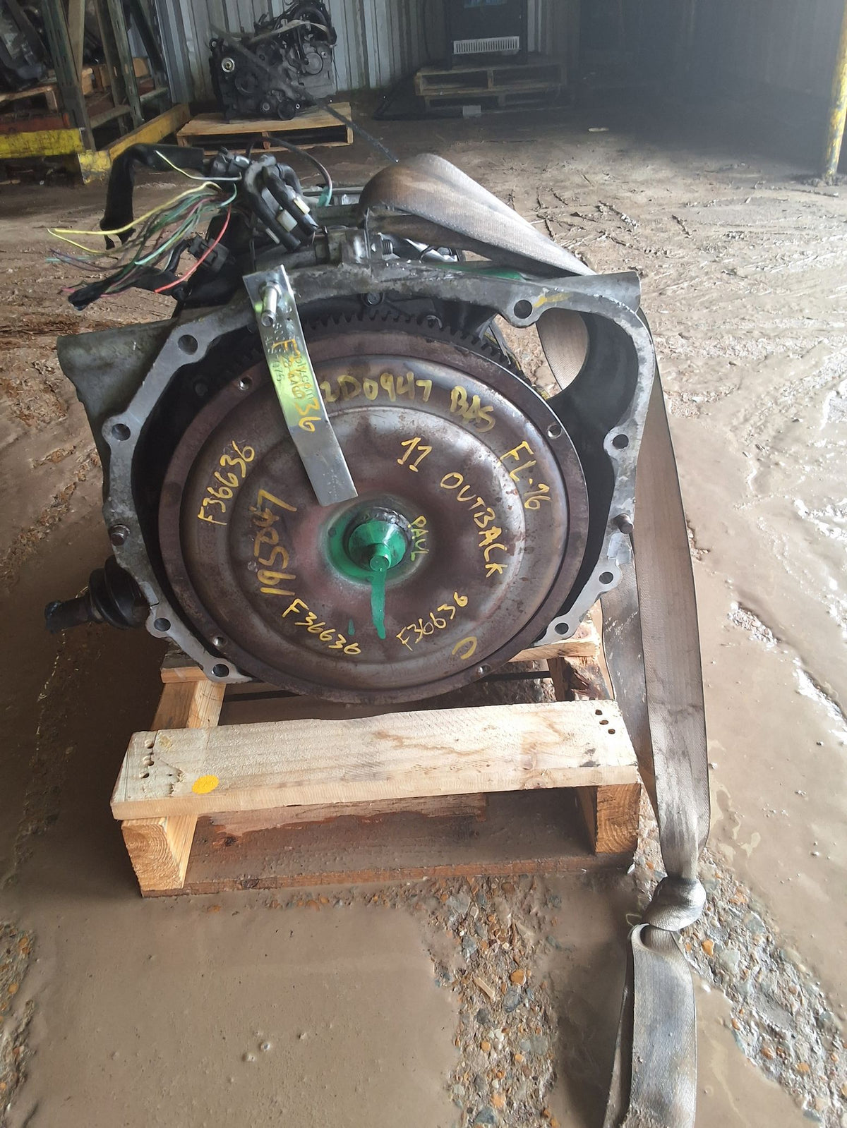 2011-2012 Subaru Outback CVT 4WD Transmission