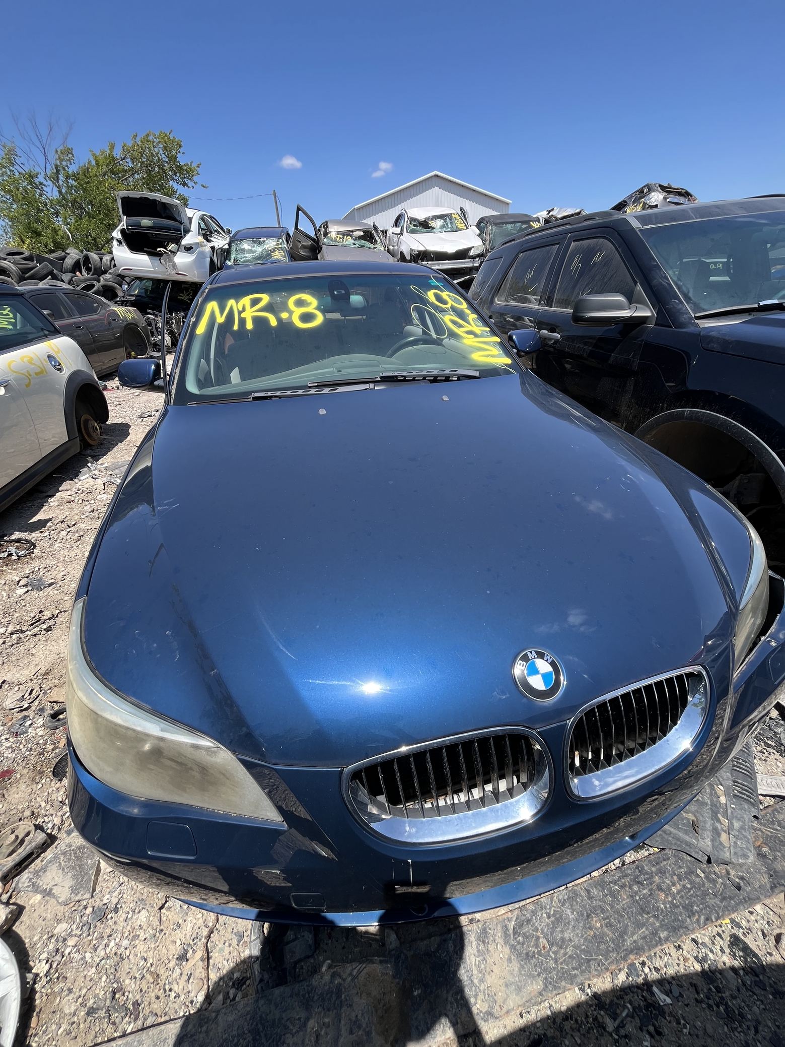 Headlight Passenger Side 2004 - 2010 BMW 5 Series