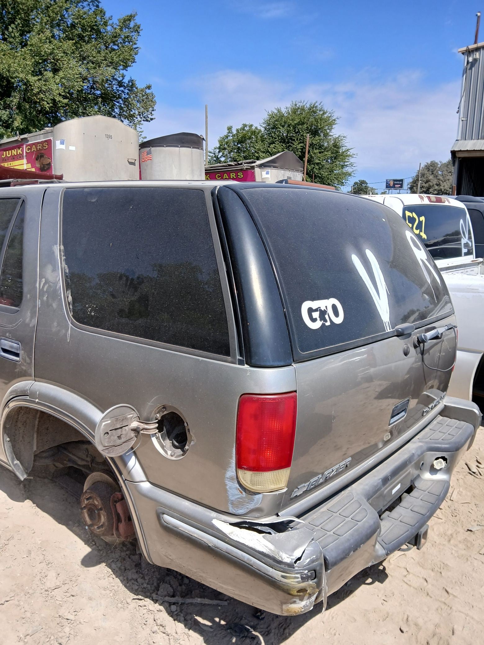 Door Shell Rear Driver Side 1995 - 2005 Chevrolet Blazer
