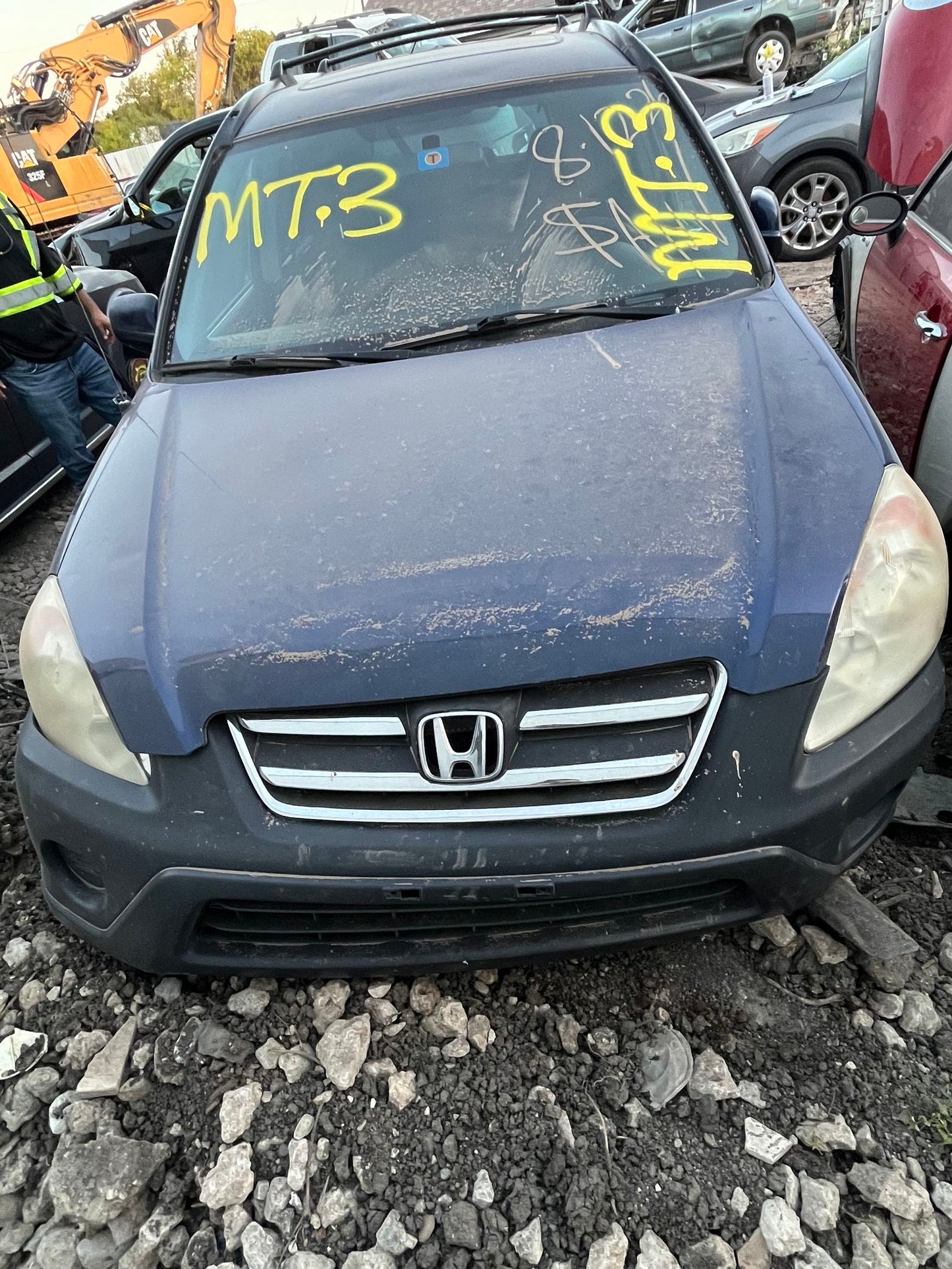 B-Pillar Trim Panel Passenger Side 2002 - 2006 Honda CR-V