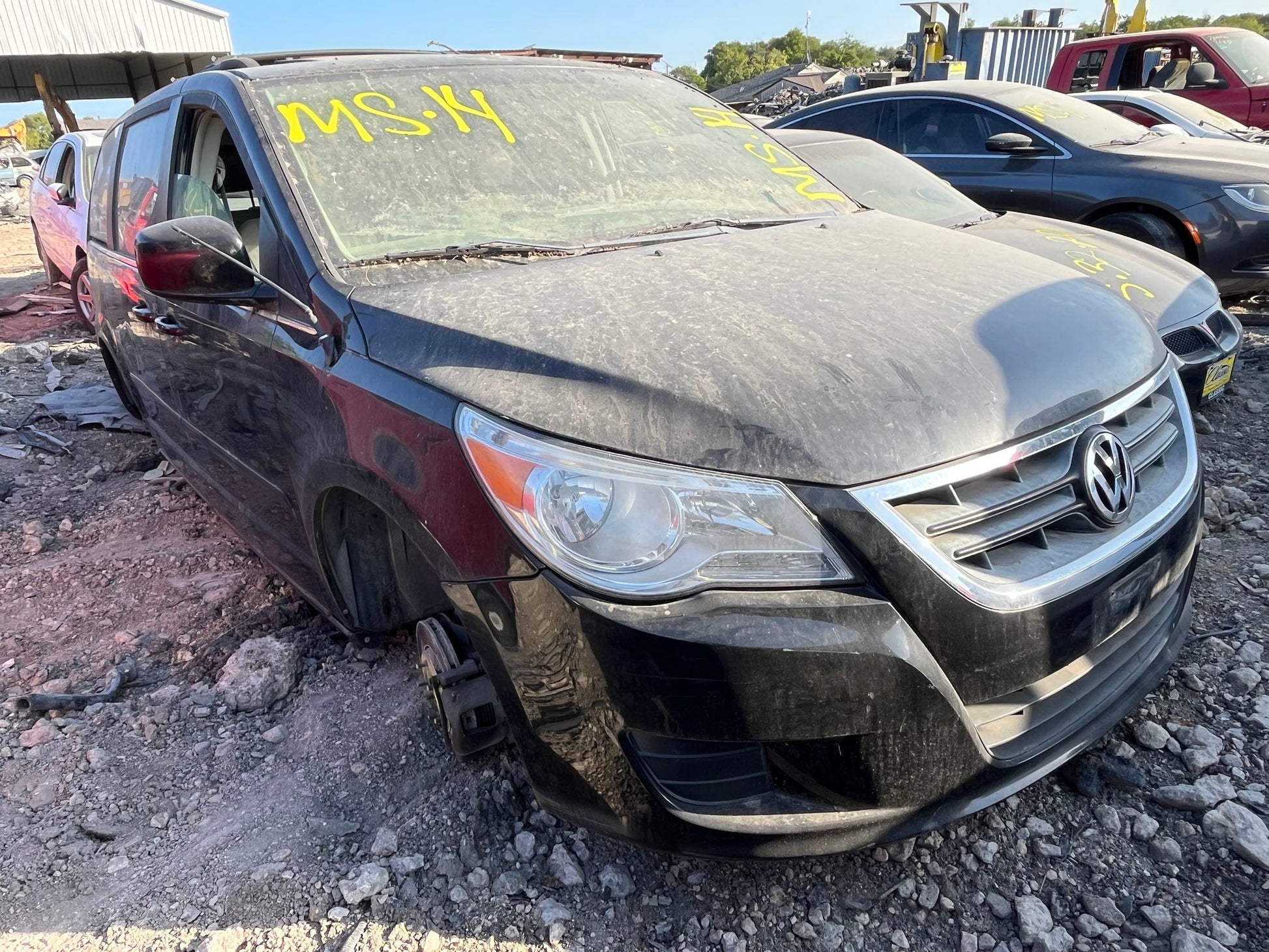 Seat Belt Front Passenger Side 2009 - 2013 Volkswagen Routan
