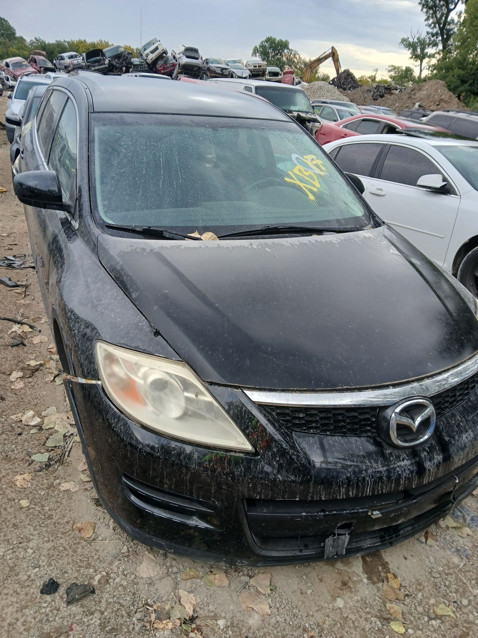 Door Interior Handle Rear Driver Side 2007 - 2015 Mazda CX-9