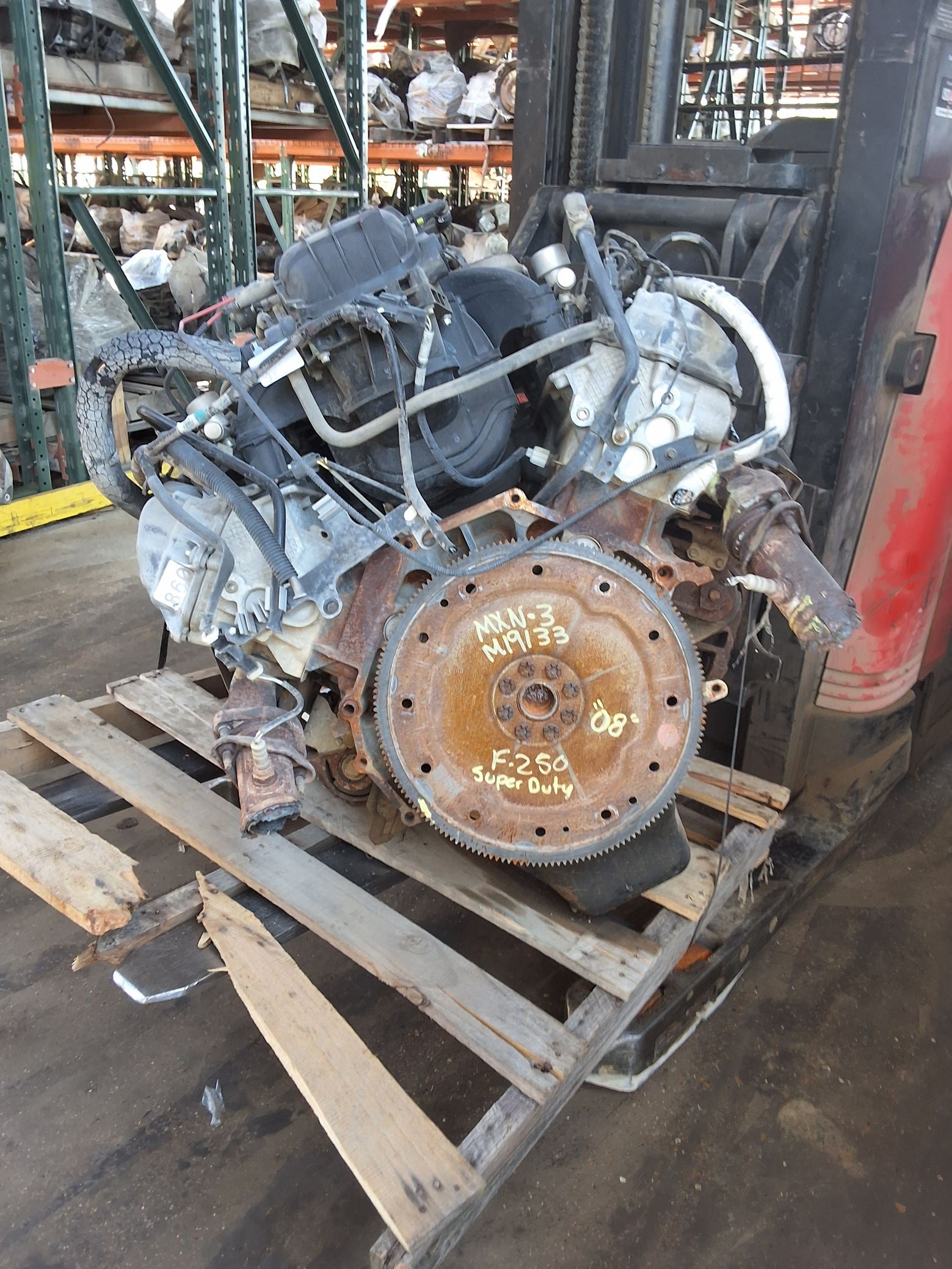 2008-2009 Ford F250 Super Duty 6.8L Engine