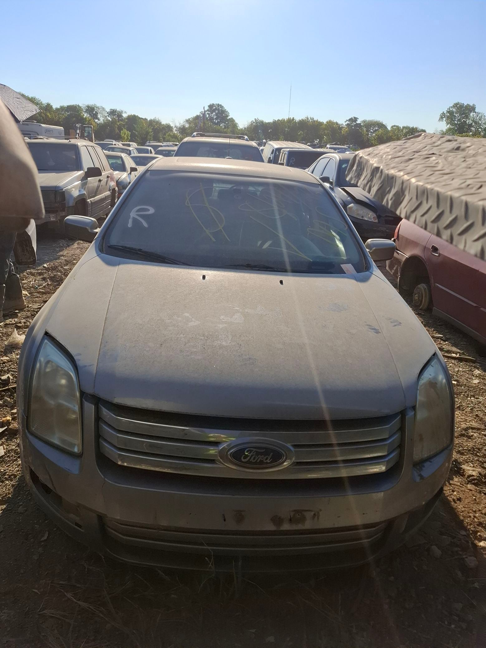 Door Window Glass Rear Passenger Side 2006 - 2012 Ford Fusion