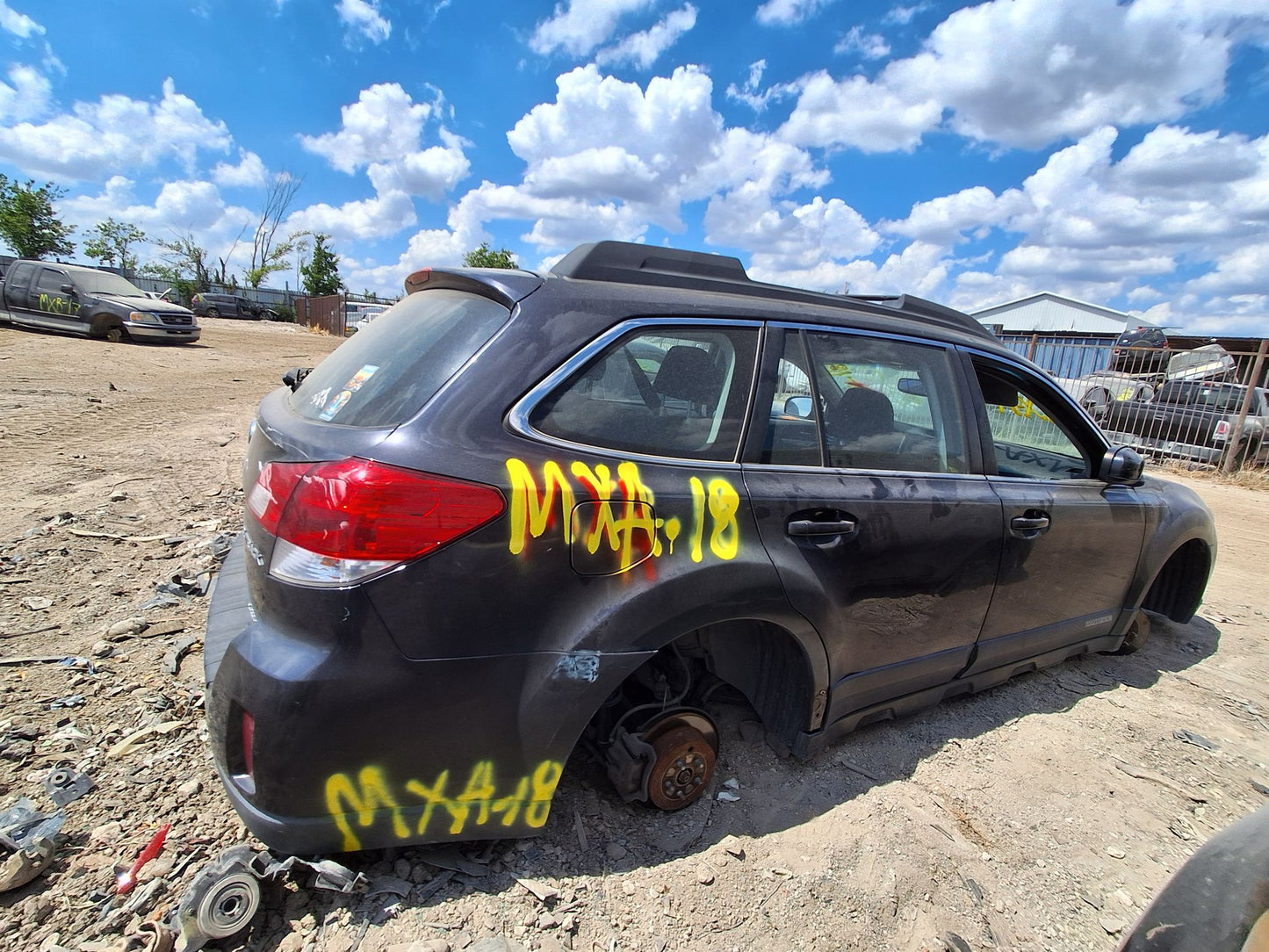 Seat Belt Buckle Front Passenger Side 2010 - 2014 Subaru Outback