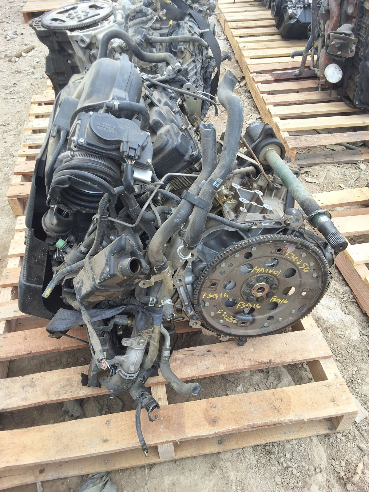 2013-2014 Nissan Pathfinder 3.5L Engine
