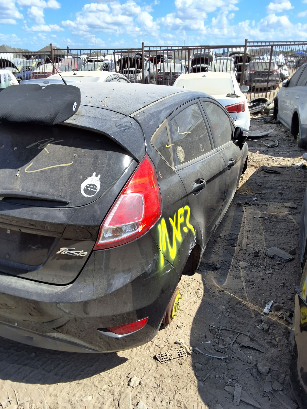 Door Interior Handle Front Driver Side 2011 - 2019 Ford Fiesta