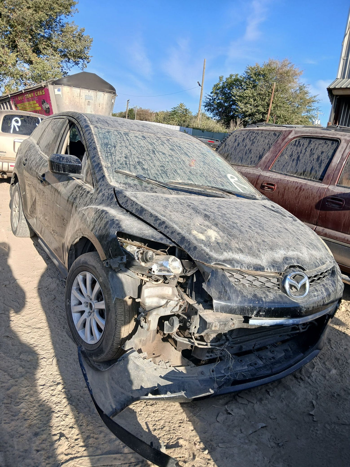 Door Shell Front Passenger Side 2007 - 2012 Mazda CX-7
