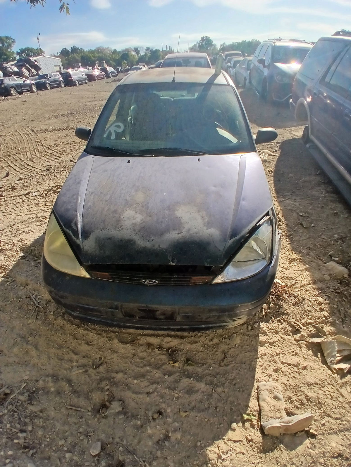 B-Pillar Trim Panel Driver Side 2000 - 2007 Ford Focus