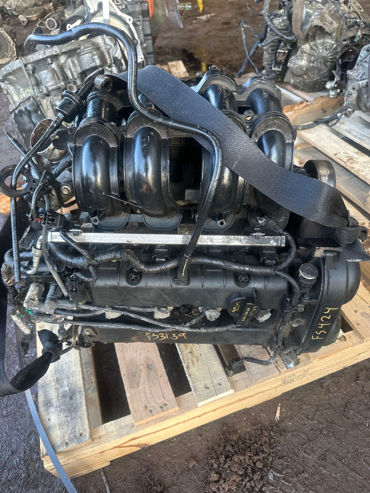 2011-2013 Ford Fiesta 1.6 L Engine