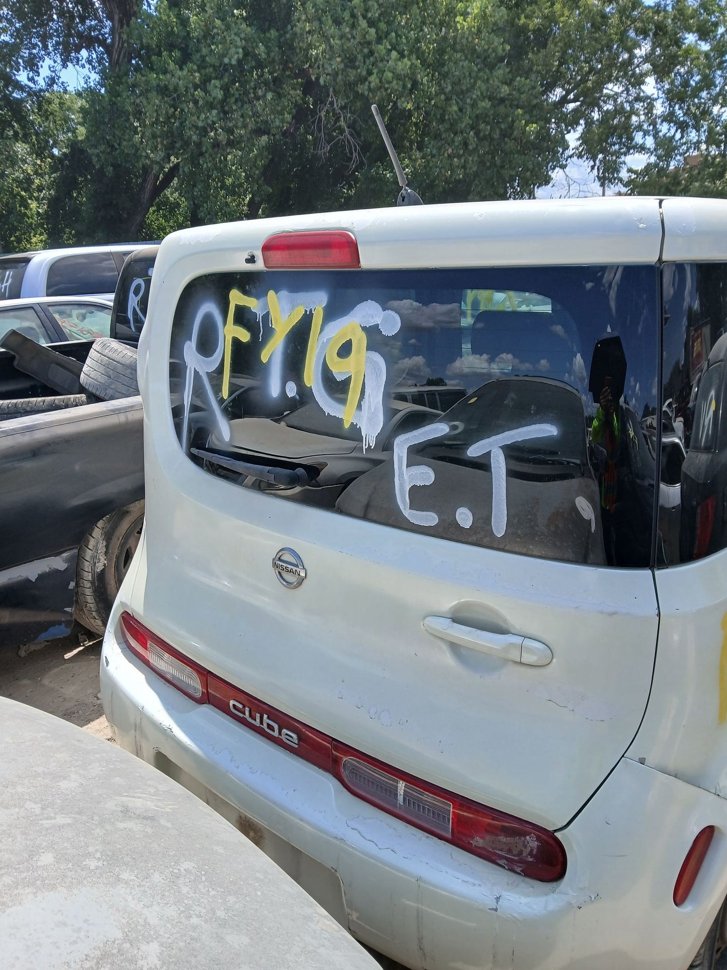 Bumper Reinforcement Rear 2009 - 2014 Nissan cube