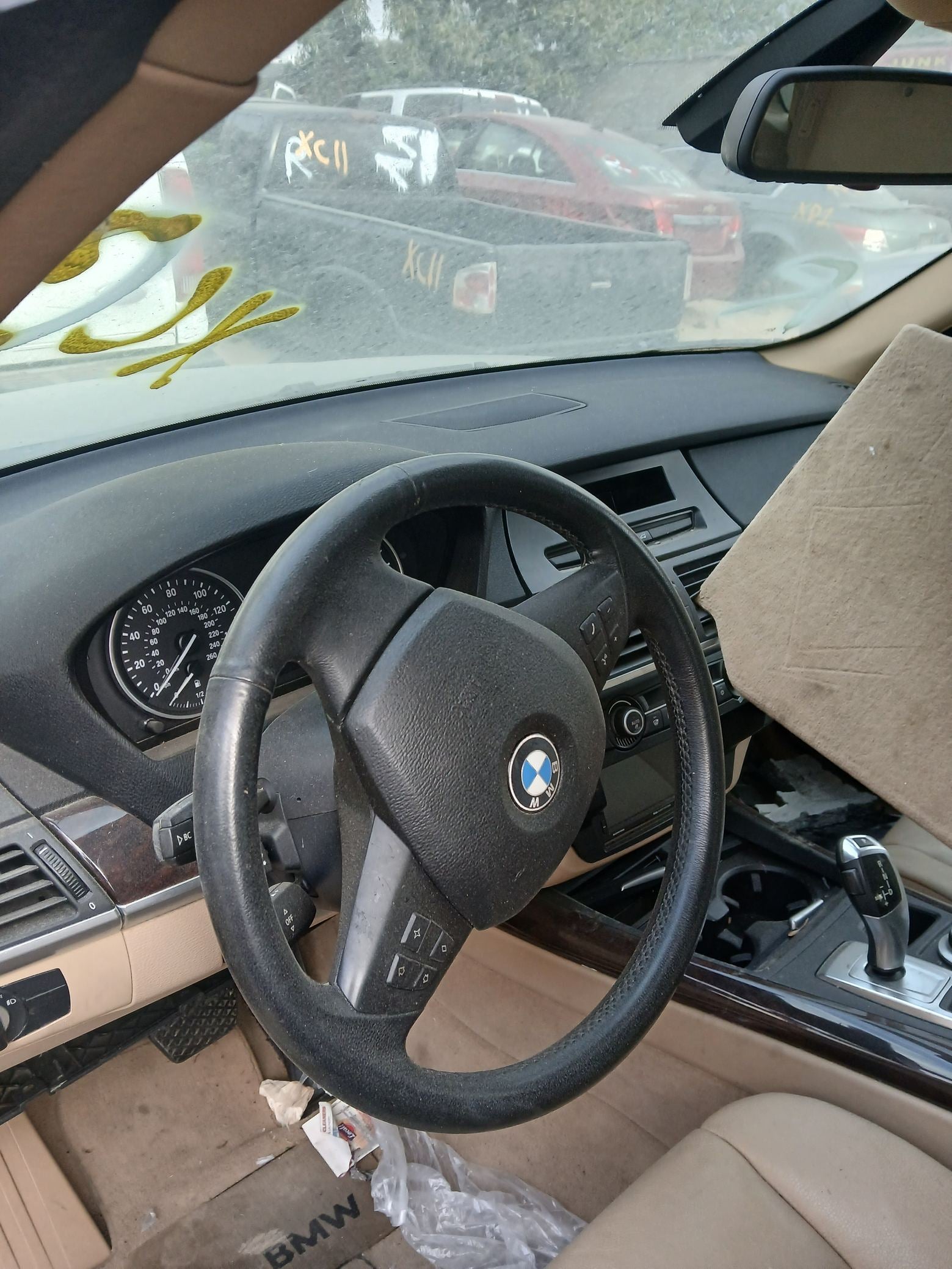 Sunroof Window Glass Rear Panel 2007 - 2013 BMW X5