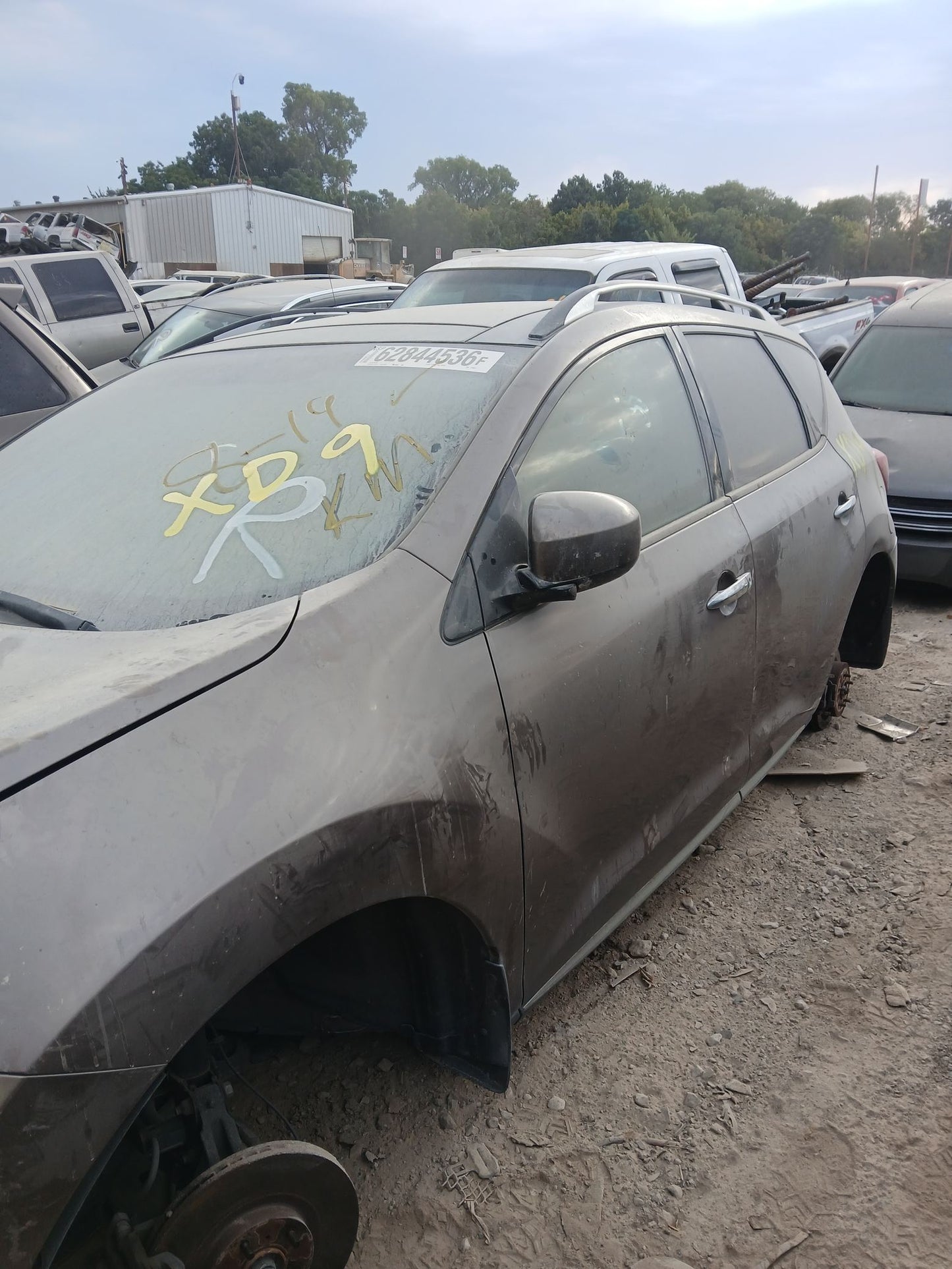 Door Shell Front Passenger Side 2009 - 2014 Nissan Murano
