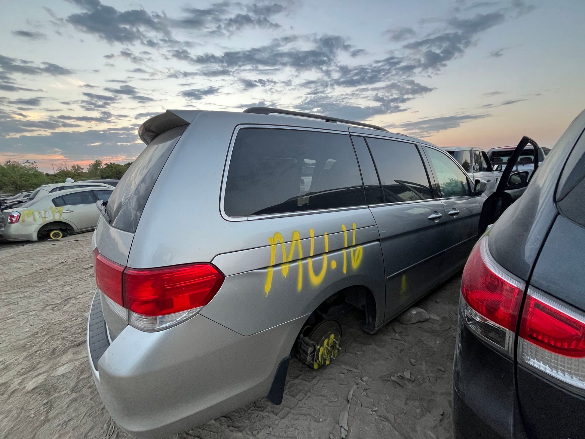 Door Shell Front Driver Side 2005 - 2010 Honda Odyssey