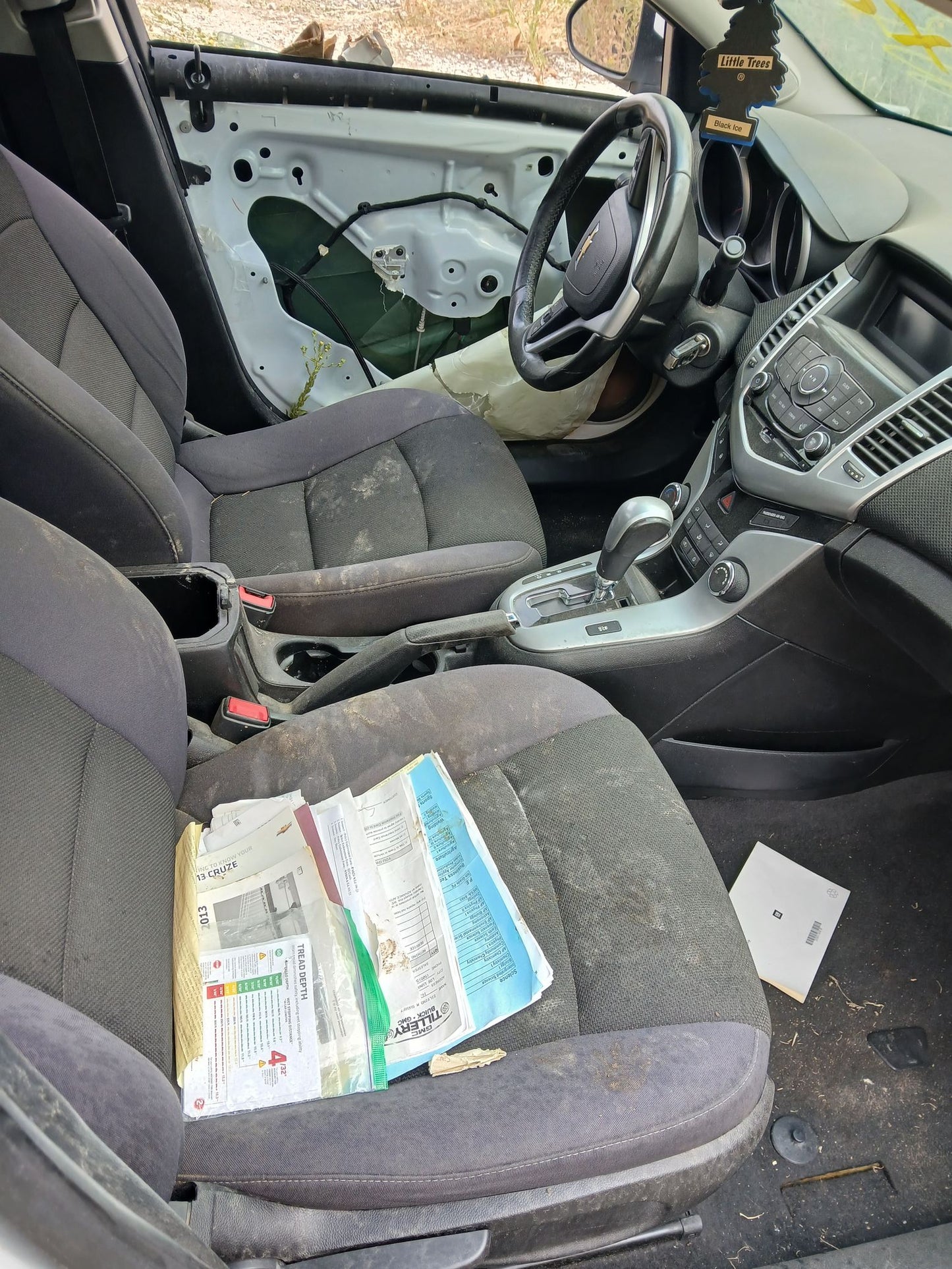 Front Seat Passenger Side 2011 - 2015 Chevrolet Cruze