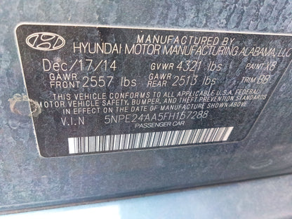 Hood 2015 - 2019 Hyundai Sonata