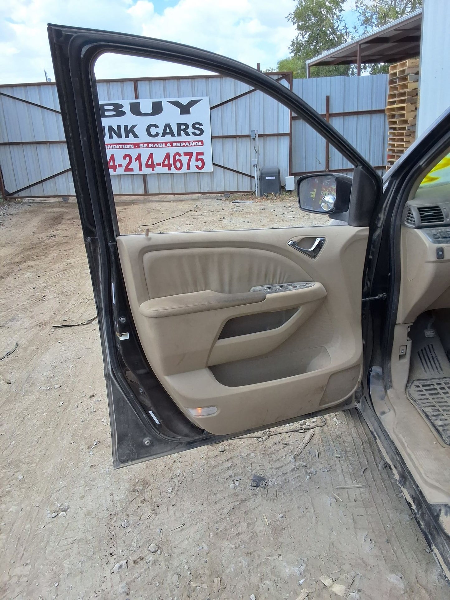 Interior Door Handle Front Driver Side 2005 - 2010 Honda Odyssey