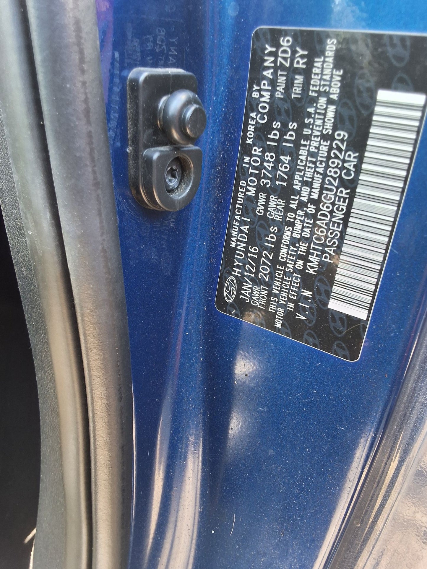 Radio Infotainment Unit 2012 - 2017 Hyundai Veloster