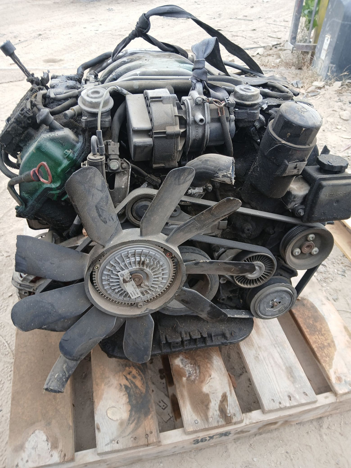 2012 Mercedes-Benz M-Class 3.7L Engine