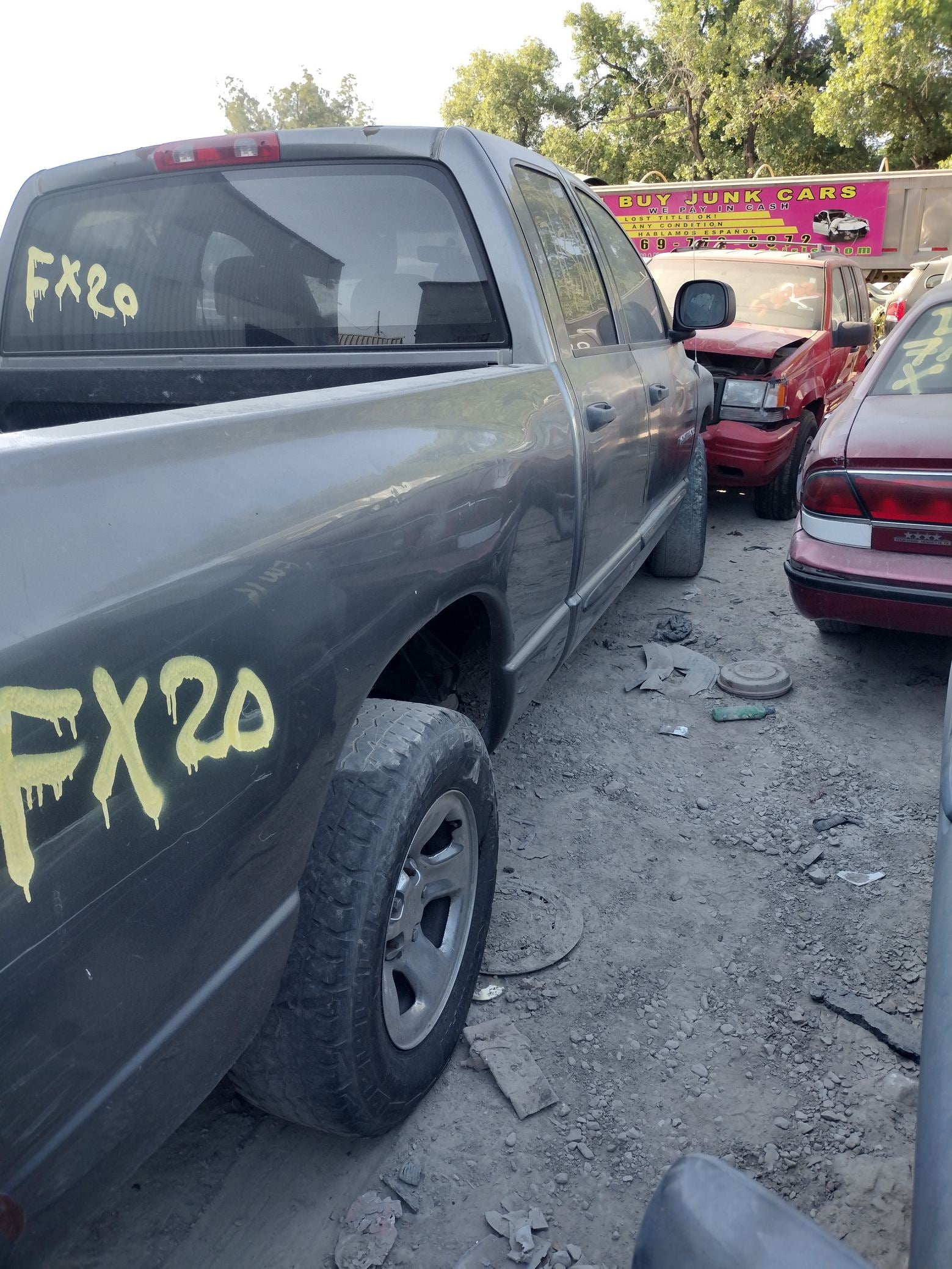 Bumper Assembly Rear 2002 - 2008 Dodge Ram 1500