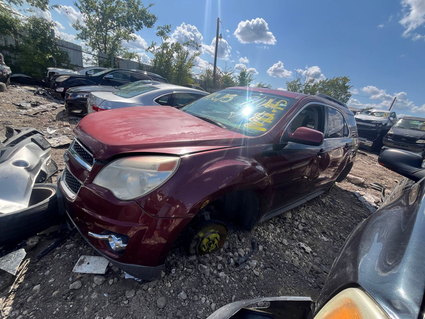 Interior Door Handle Front Passenger Side 2010 - 2017 Chevrolet Equinox