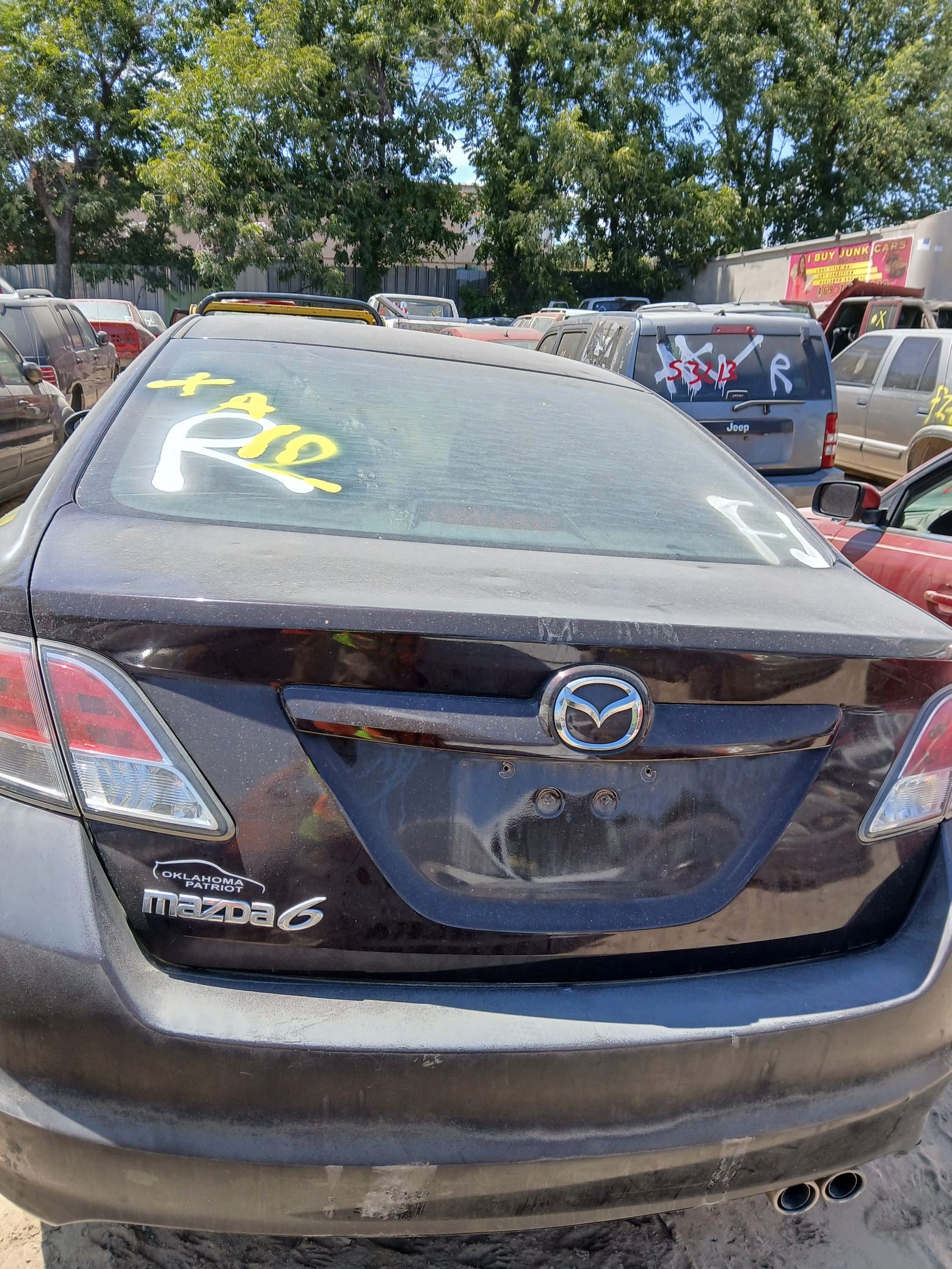 C-Pillar Trim Panel Passenger Side 2009 - 2013 Mazda MAZDA6