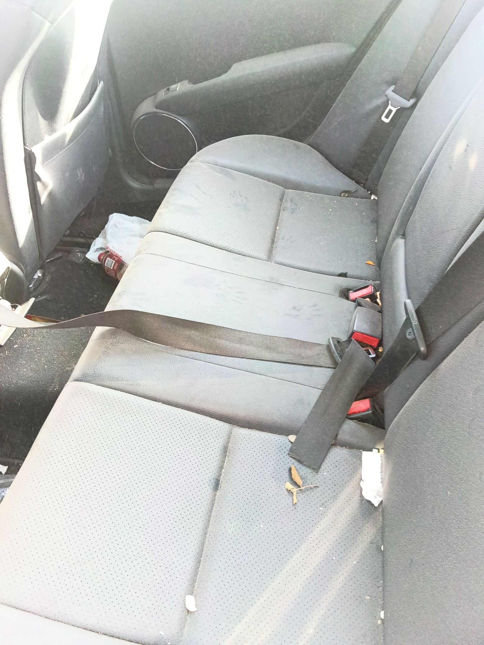 Door Window Glass Rear Driver Side 2008 - 2014 Mercedes-Benz C-Class