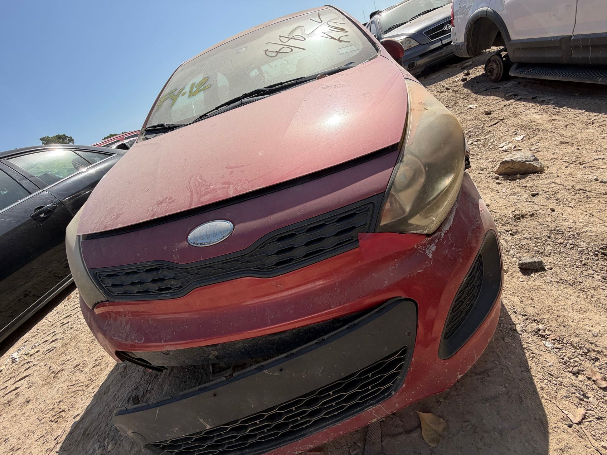 Door Trim Panel Front Driver Side 2012 - 2017 Kia Rio