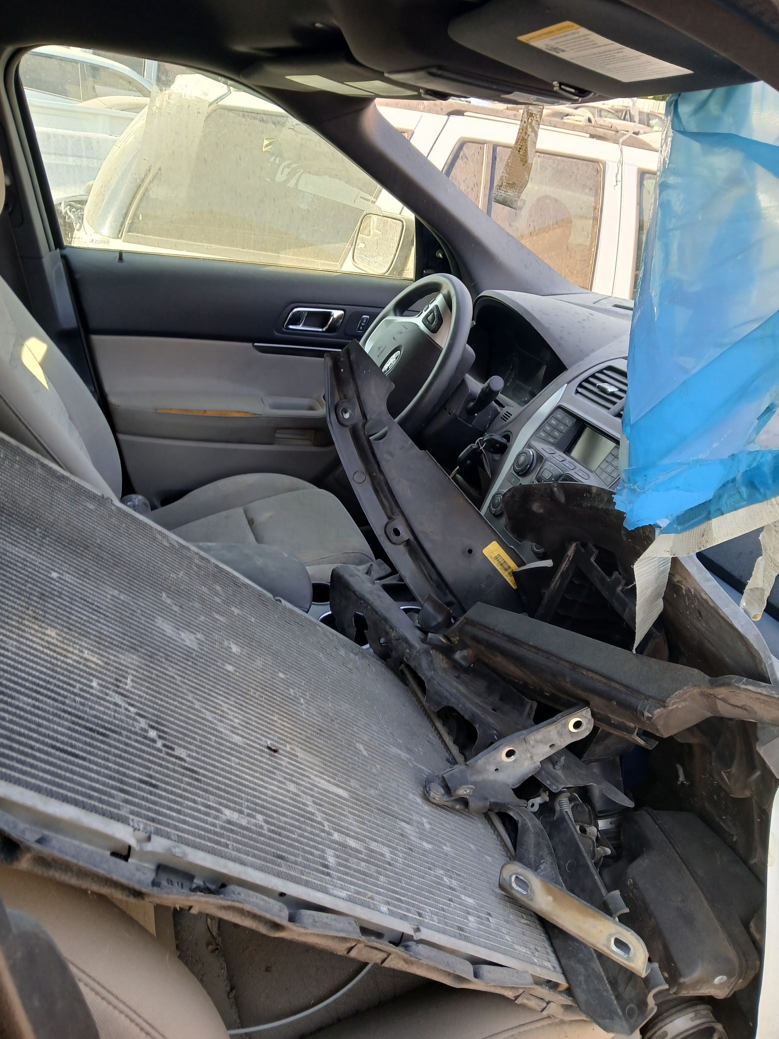 Door Interior Handle Rear Passenger Side 2011 - 2019 Ford Explorer