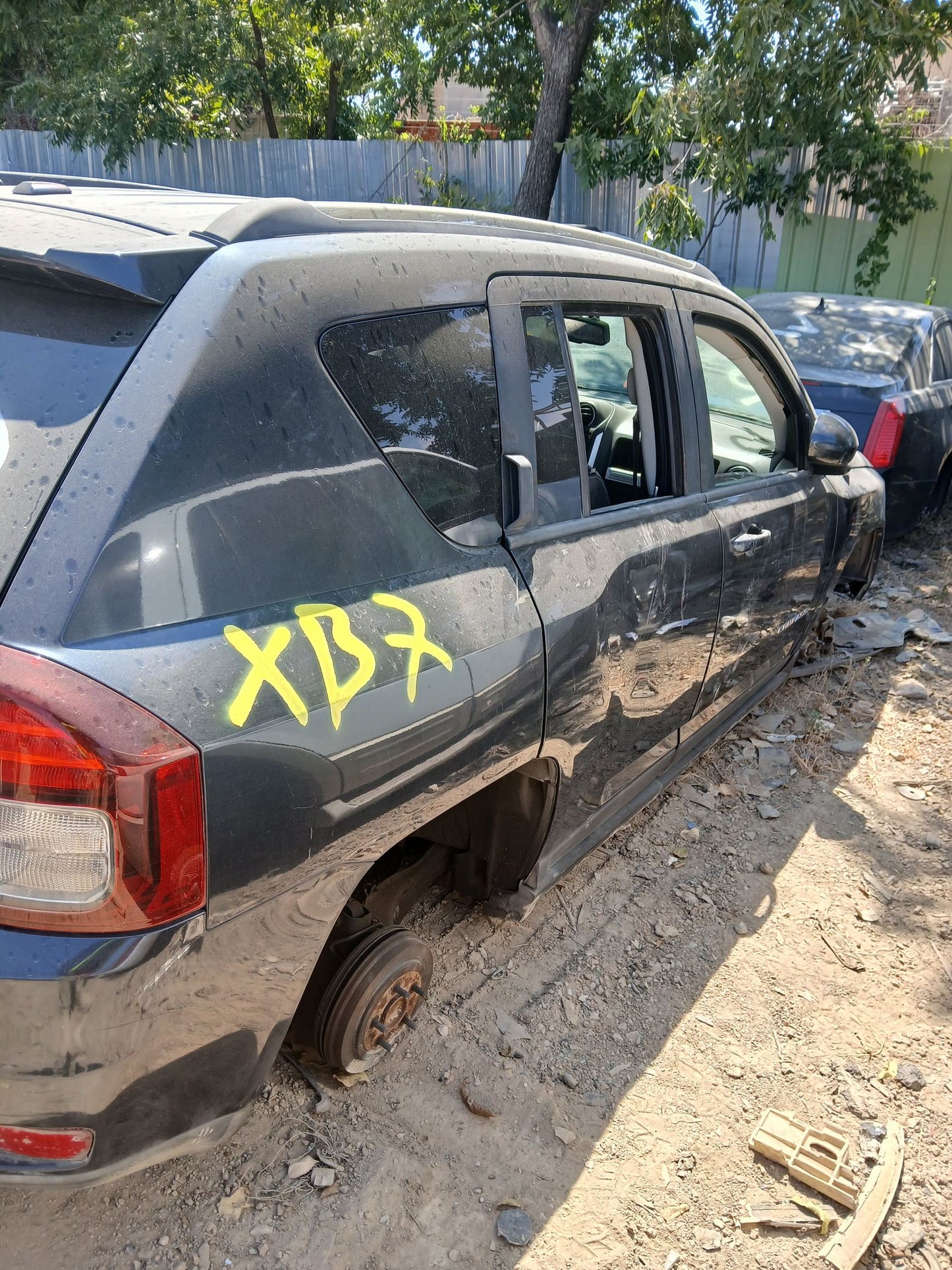 Interior Door Handle Rear Driver Side 2007 - 2016 Jeep Compass