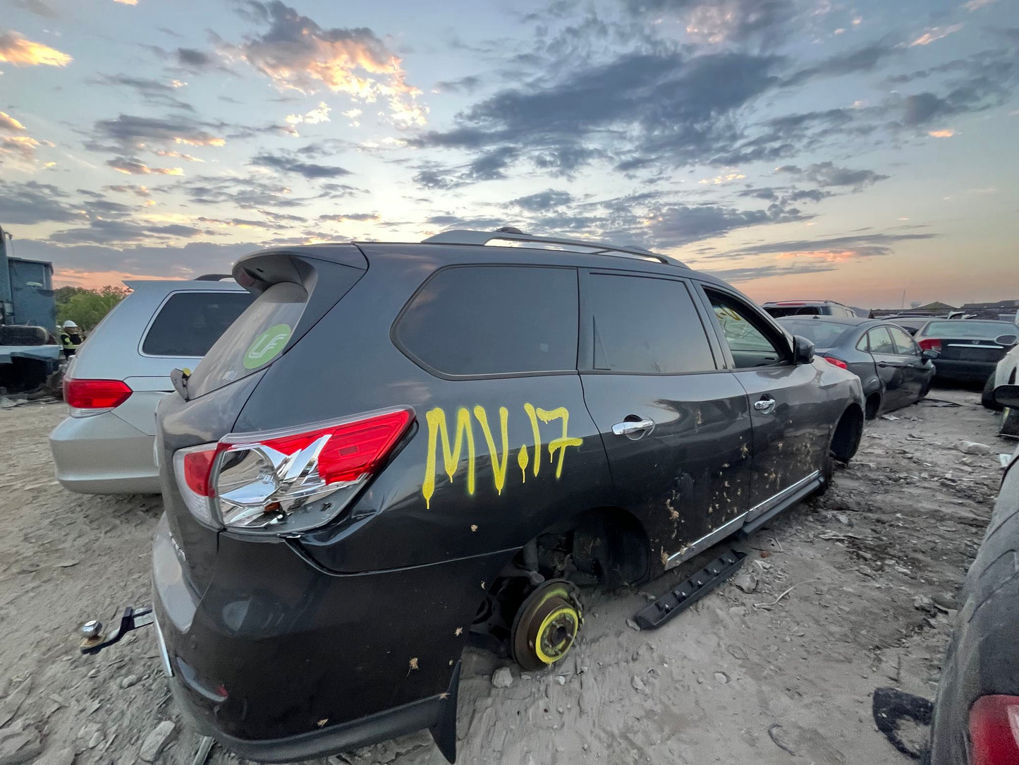 Door Latch Rear Driver Side 2013 - 2020 Nissan Pathfinder