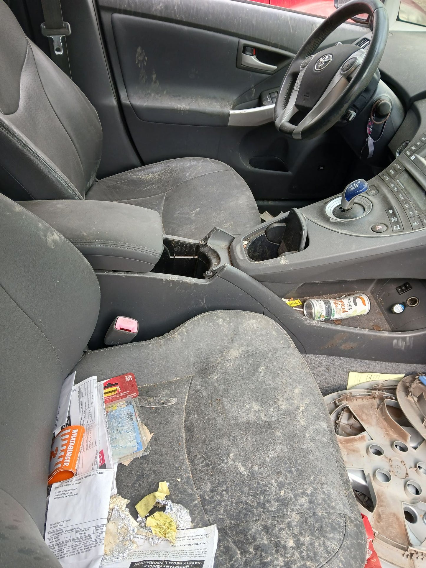 Parking Brake Cable Driver Side 2010 - 2015 Toyota Prius