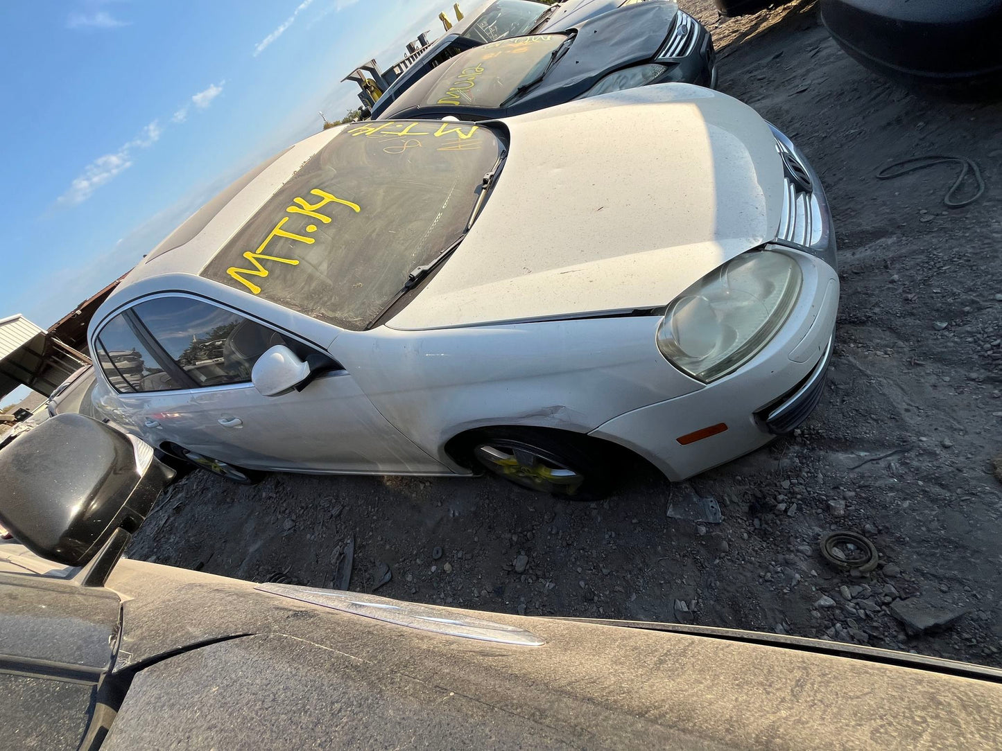 Door Shell Rear Passenger Side 2006 - 2010 Volkswagen Jetta