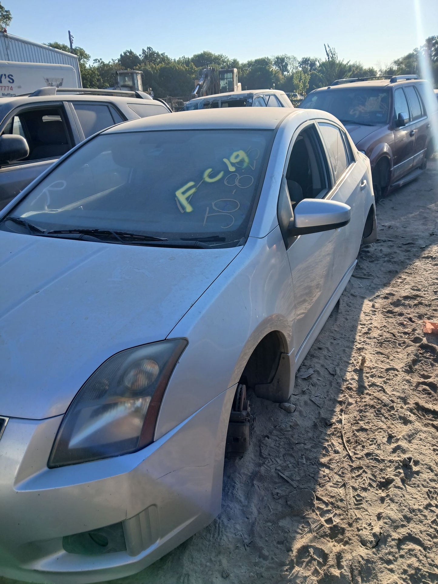 Fog Light Passenger Side 2007 - 2012 Nissan Sentra