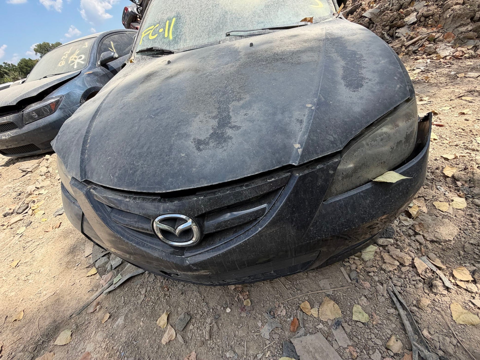Door Shell Front Driver Side 2004 - 2009 Mazda MAZDA3